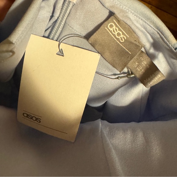 NWT 𩵠ASOS Floral Back Tie Midi Dress - Picture 3 of 8